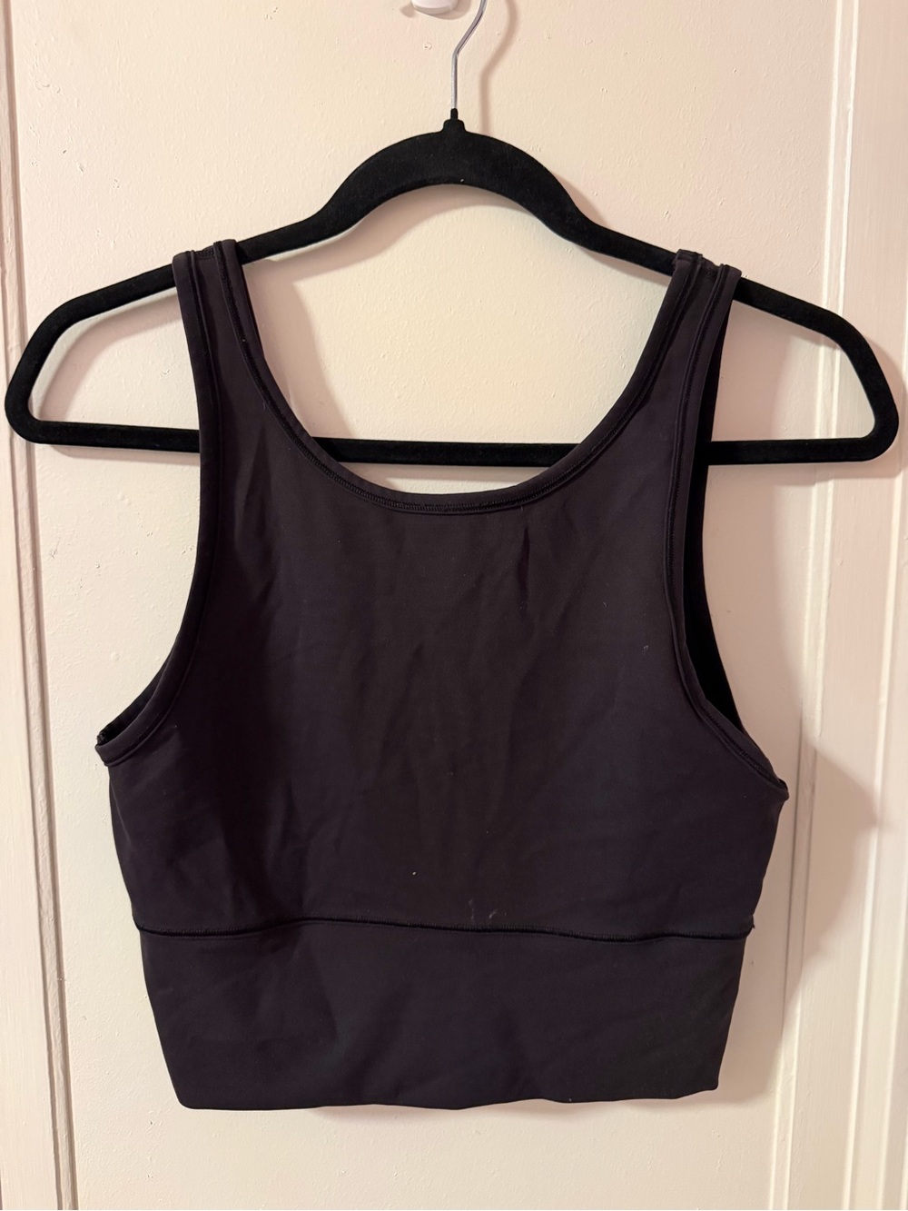 lululemon athletica Black High-Support Crop Sports Bra